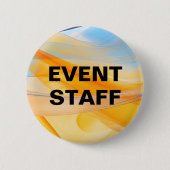 予算フレンドリーイベントスタッフボモダンタンのバッジ 缶バッジ (正面)