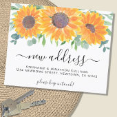 予算フローラの新しい住所の引越しのお知らせ