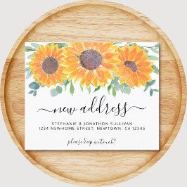 予算フローラの新しい住所の引越しのお知らせ