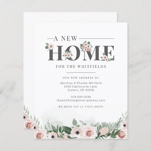 予算フローラアドレスの変更に関するお知らせ (正面/裏面)