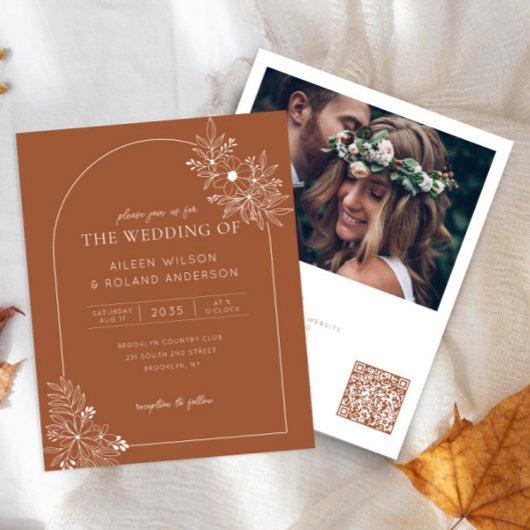 予算フローラアーチテラコッタフォトボホ結婚ズ