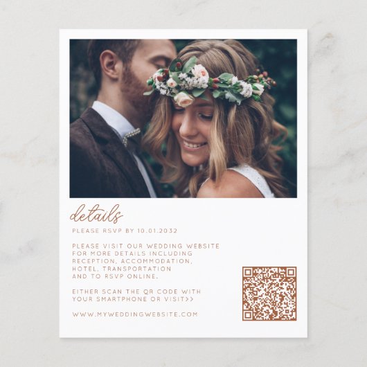 予算フローラアーチテラコッタフォトボホ結婚ズ (裏面)