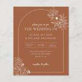 予算フローラアーチテラコッタフォトボホ結婚ズ (正面)