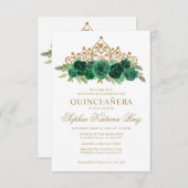 予算フローラエメラルドグリーンティアラキンセアニラ ノートカード (正面/裏面)