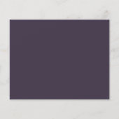 予算フローラエレガント退職パーティの招待状 (裏面)