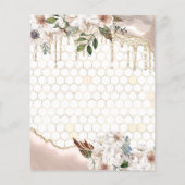 予算フローラグリッタードリップマーブルベビーシャワー チラシ (裏面)