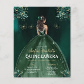 予算フローラグリーンバイリンガルスペインのキンセアニェラ チラシ (正面)