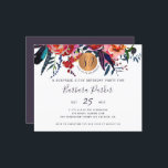 予算フローラシック80th誕生日パーティーの招待<br><div class="desc">素朴なboho 80年80歳の誕生日モダン80歳のテンプレートトレンディー完全編集可能タイポグラフィスクリプトと赤burgundy navy purple bohemianの花の花束縁どと丸い金属金ゴールドの金属性の円と一緒にBUDGET手頃驚きのパーティの招待状を購入する前に！紙シートに手頃印刷されたバジェットカード（各シートは1枚のカードを持つ）。    価格の高さ最高のに関しては、私たちのアドバイスはセミグロス紙タイプ（文房具に使用するのに十分な厚さ）を選択する    封筒を選択しもして、エンベロープオプションを選択する。    表示を正確に受け取るため、テキストのすべての情報とスペルを再確認する – 印刷するする前に何もしない。    このカードは4.5インチx 5.6インチのサイズに対応。別のサイズのカードを選択し、文字がページ外に出る場合は、製品をカートに追加する前に、すべてを修正する必要がある。ライブ頼デザインサービスを救済お願い。</div>