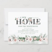 予算フローラピンクの新住所の引越し告知 (正面)