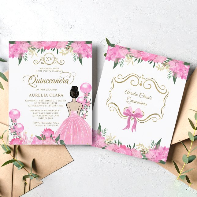 予算フローラピンク金ゴールドプリンセスXVキンセアニェラ (クリエイターアップロード済み)