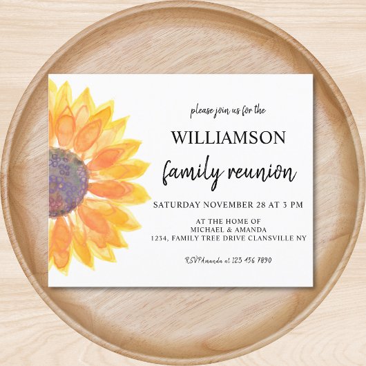 予算フローラファミリ懇親会招待状