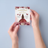 予算フローラブルゴーニュプリンセスキンセアニェラ チラシ (手)