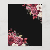 予算フローラブルゴーニュプリンセスキンセアニェラ チラシ (裏面)