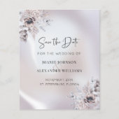 予算フローラユーカリ結婚式の日付を保存 (正面)