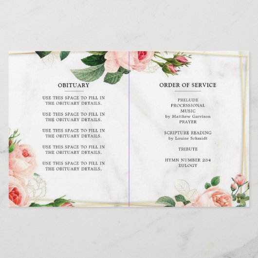 予算フローラライフプログラムの写真お祝い (裏面)