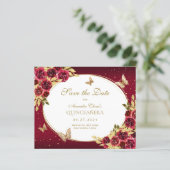 予算フローラレッド金ゴールドバタフライキンセアニェラ (スタンド正面)