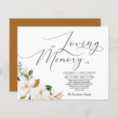 予算フローラ悔やみや弔慰メモリ/ありがとうございました。 (正面/裏面)