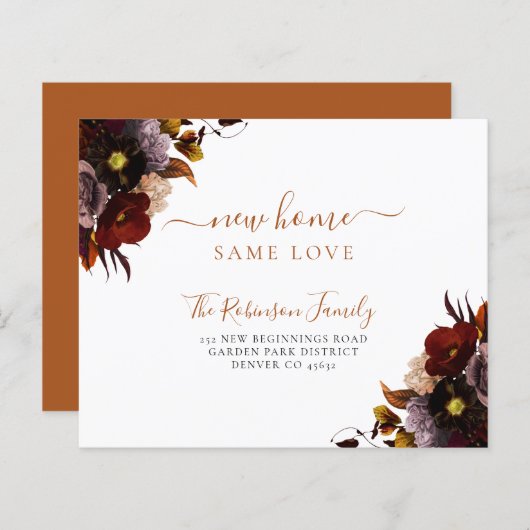 予算フローラ新しいホームシックな動きの発表 (正面/裏面)