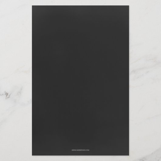 予算フローラ男女兼用ベビーシャワー招待状 (裏面)