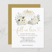 予算フローラ秋インラブカボチャブライダルシャワー (正面/裏面)