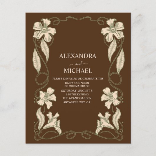 予算フローラ結婚アールヌーボー (正面)