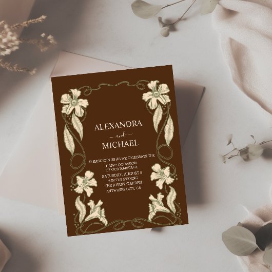 予算フローラ結婚アールヌーボー