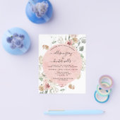 予算フローラ結婚式招待状 |アナベス・フライヤー チラシ (シングル)