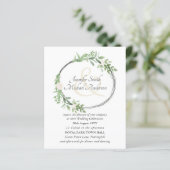 予算フローラ葉リース結婚のアンパサンド (スタンド正面)