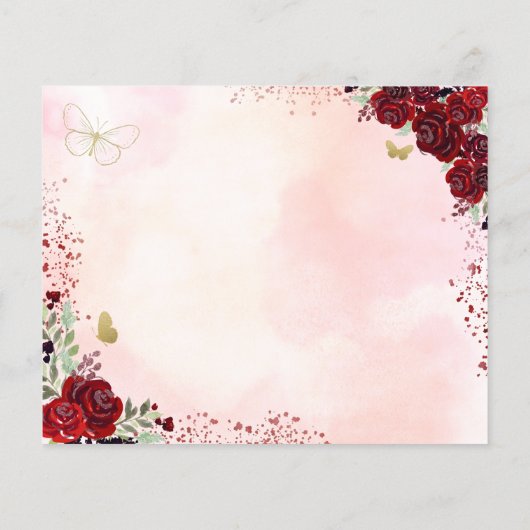 予算フローラ赤金ゴールドキンセアニェラ日付の保存 (裏面)