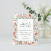 予算フローラ赤面セージグリーンブライダルシャワー (スタンド正面)