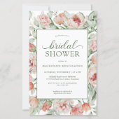 予算フローラ赤面セージグリーンブライダルシャワー (正面)