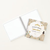 予算フローラ金ゴールドプリンセスキンセアニェラゲストハウス ノートブック (内部)