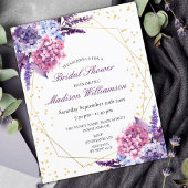 予算フローラ金ゴールド幾何学的ブライダルシャワー