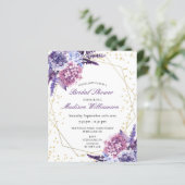 予算フローラ金ゴールド幾何学的ブライダルシャワー (スタンド正面)