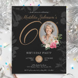 予算フローラ60th Birthday Partyへの招待<br><div class="desc">予算フローラ60th誕生日パーティーへの招待。最高の驚きを投げフレンドリーる予算のマイルストーンの誕生日の招待で感動！フローラ素晴らしデザインを搭載しポップ・アートの、この招待は色と魅力をお祝いにもたらす。写真を入れて個人touchお気に入りのを追加し、本当に思い出に残る記念に。計画とサプライズスタイリッシュパーティーに最適！</div>