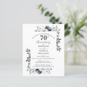 予算フローラ70周年結婚招待状 (スタンド正面)