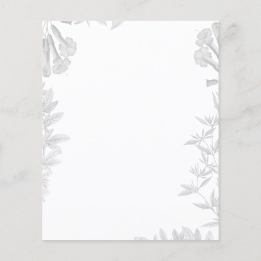 予算フローラ70th誕生日パーティーへの招待 (裏面)