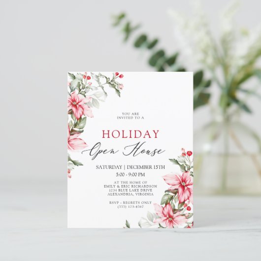 予算フローラ |ホリデーハウスパーティーフライヤー (スタンド正面)