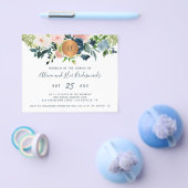 予算フローラbridesmaids brunch招待状 チラシ (シングル)