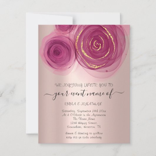 予算フローラQRコードバラピンクマルサラ (正面)