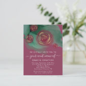 予算フローラQRコードバラ金ゴールドベリーピンク (スタンド正面)