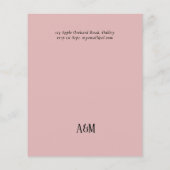 予算ブライダルシャワーダスティバラ結婚金ゴールド (裏面)