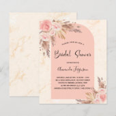 予算ブライダルシャワーパンパスグラスバラ金ゴールドボー (正面/裏面)