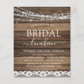 予算ブライダルシャワールンチョンファームハウス チラシ (正面)