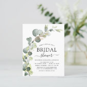 予算ブライダルシャワーQRコードフォトユーカリ (スタンド正面)