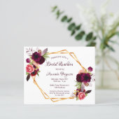 予算ブライダルルンチョンフローラジオホワイトブルゴーニュ (スタンド正面)