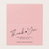 予算ベビーシャワースクリプトピンク感謝していユーエンクロージャー (外部フラット)