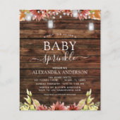 予算ベビー散水シャワーウ素朴ィードサンフラワー (正面)