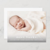 予算ベビー3 Photo Birth発表 (正面/裏面)