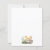 予算ベビーQバックヤードベビーシャワーありがとう (裏面)